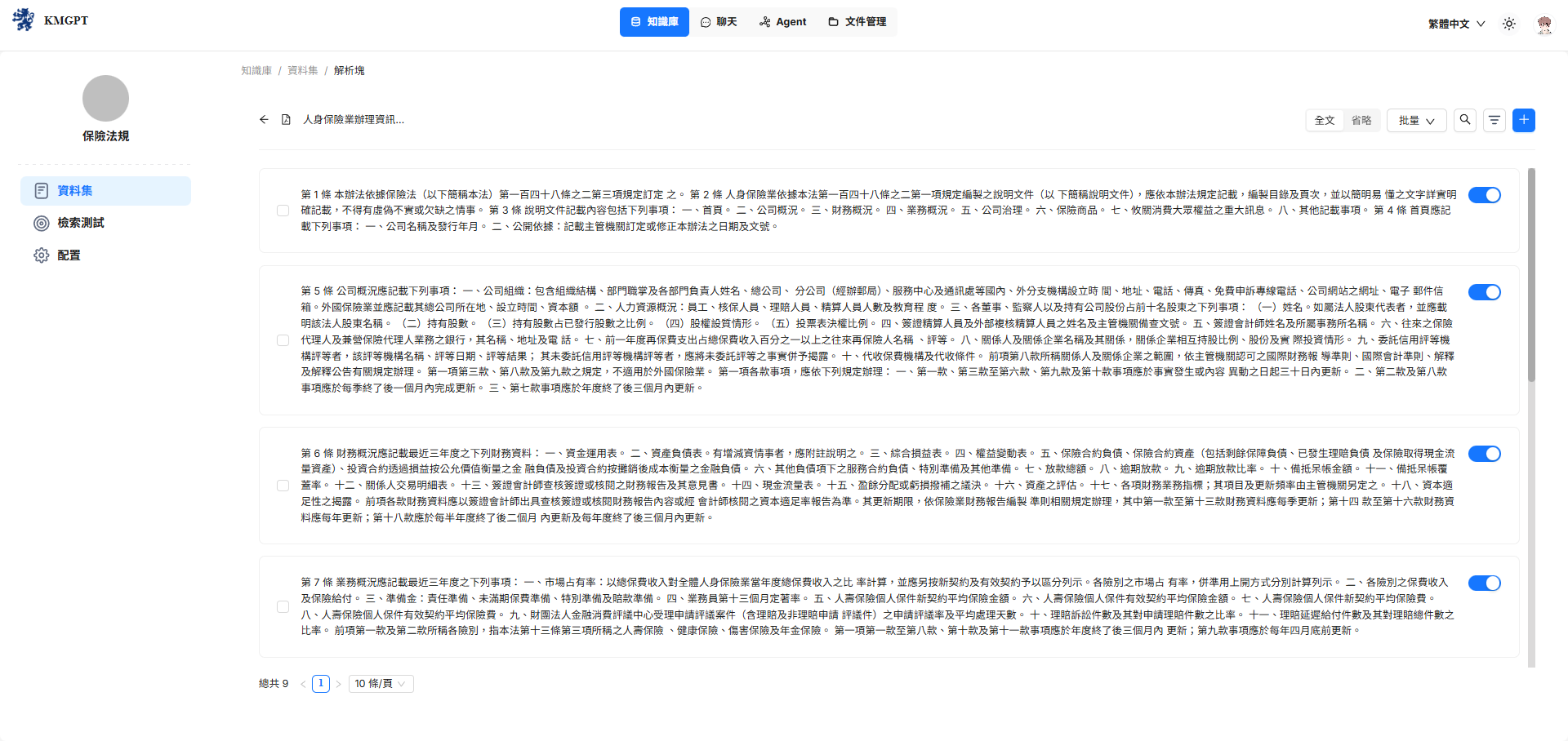 KMGPT 知識庫管理